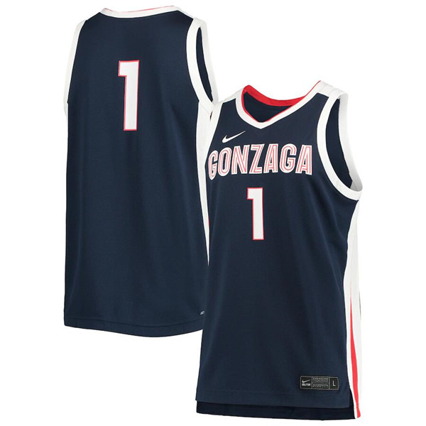 Georgia Bulldogs #1 Navy Stitched Basketball Jersey Georgia Bulldogs #1 Navy Stitched Basketball Jersey